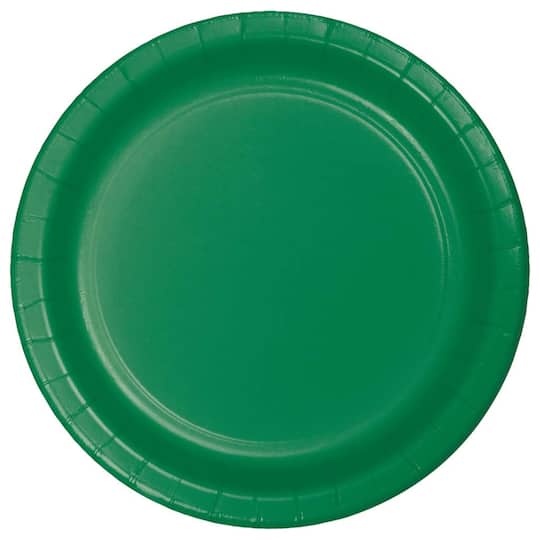 Group 79112B 7 in. Lunch Plate, Emerald Green - 24 per Case - Case of 10
